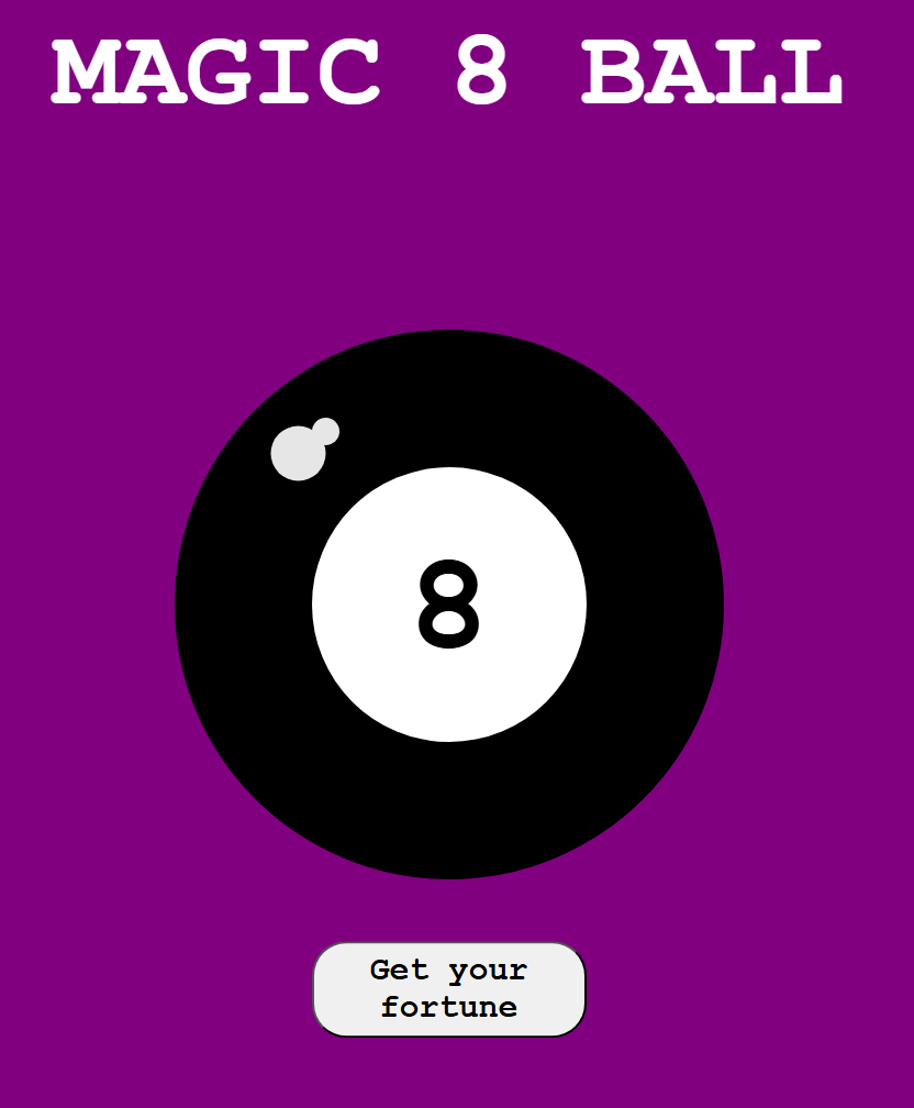 Magic 8 Ball