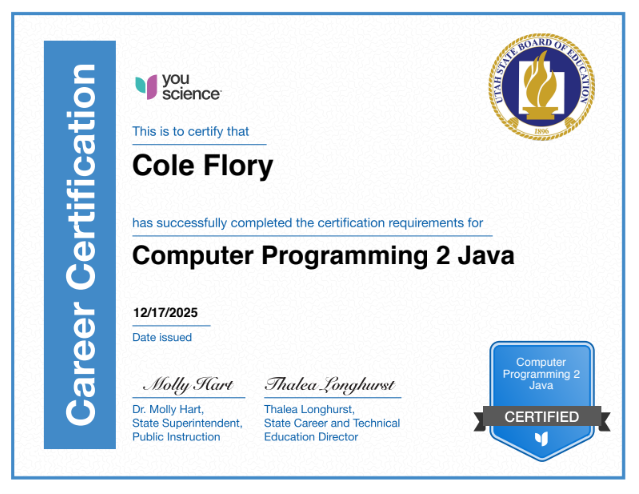 Computer Programming 2 Java